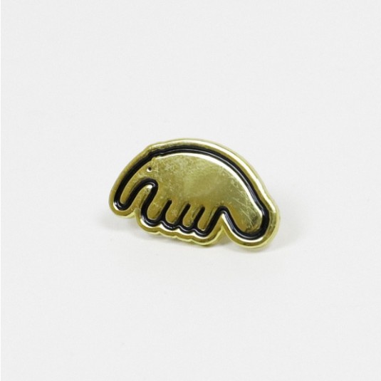 Значок Anteater Pin logo gold