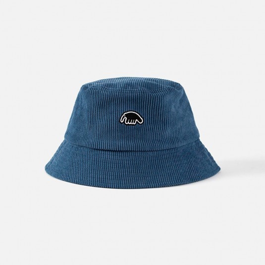 Панама ANTEATER Bucket вельветовая синяя