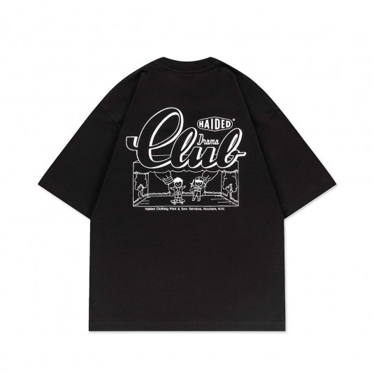 Футболка HAIDED DRAMA CLUB RLXD HW TEE black