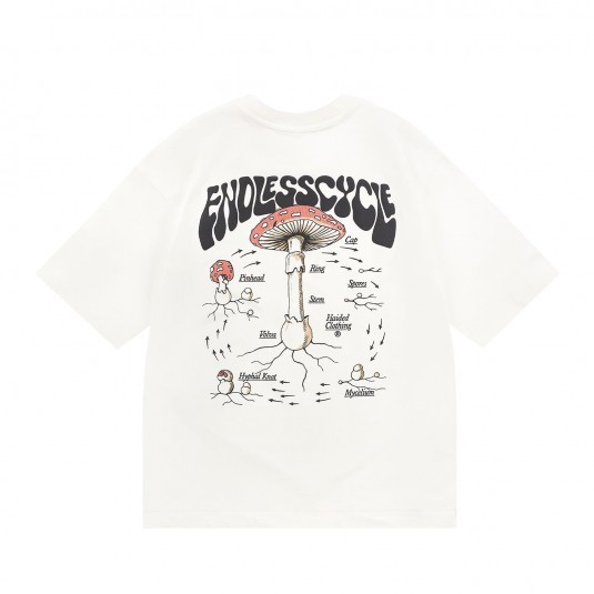 Футболка HAIDED ENDLESS CYCLE RLXD HW TEE ecru