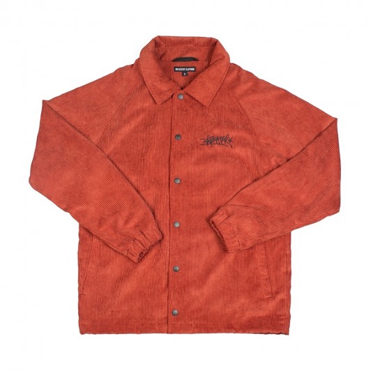 Куртка Anteater Coach Jacket вельветовая терракотовая