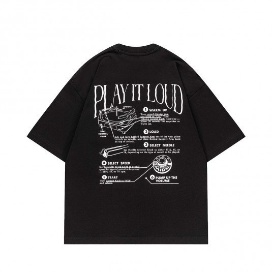 Футболка HAIDED LOUD RLXD HW TEE black