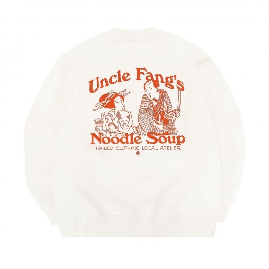 Свитшот HAIDED NOODLE SOUP RLXD HW SWT ecru
