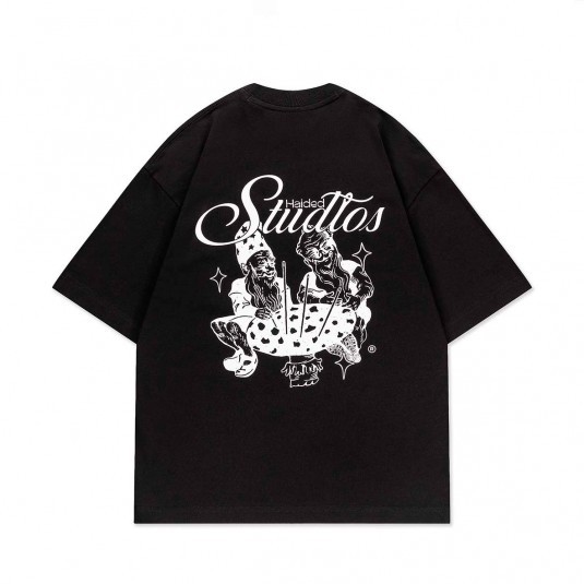 Футболка HAIDED PINCUSHION RLXD HW TEE black