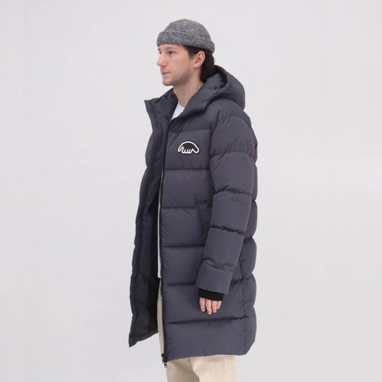 Зимняя куртка Anteater Downlong серая 2021