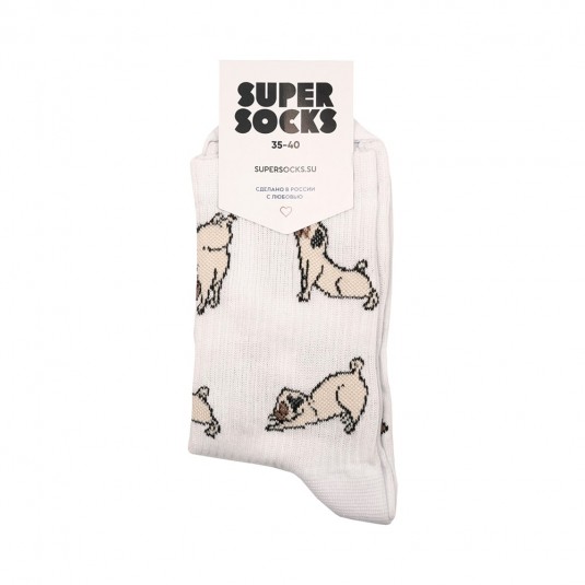 Носки Super Socks Мопс