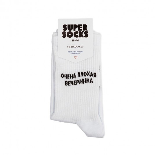 Носки Super Socks Плохая вечеринка