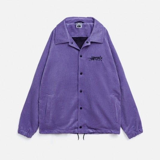 Куртка Anteater Coach Jacket вельветовая фиолетовая 