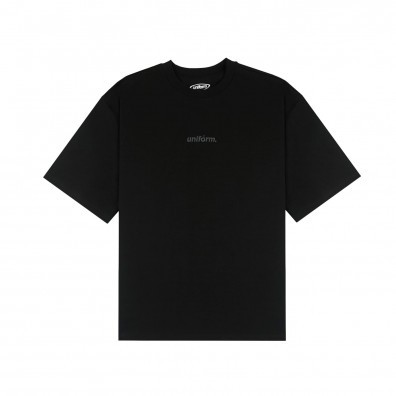 Футболка UNIFORM Relaxed черная