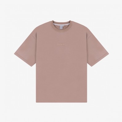 Футболка UNIFORM Relaxed пудровый