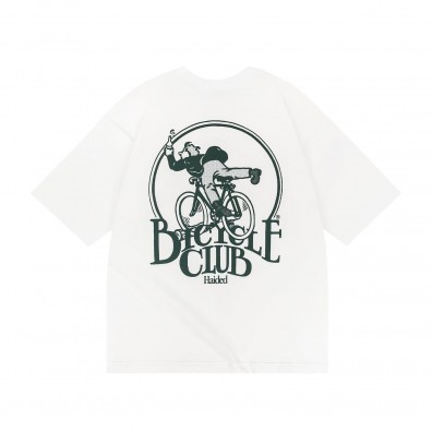 Футболка HAIDED BICYCLE CLUB RLXD HW TEE white