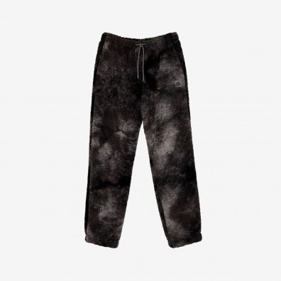 Штаны Magamaev Turbofleece tie dye чёрно-коричневые