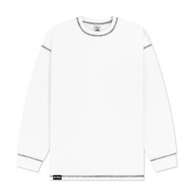Лонгслив HAIDED RLXD white.contrast.black 