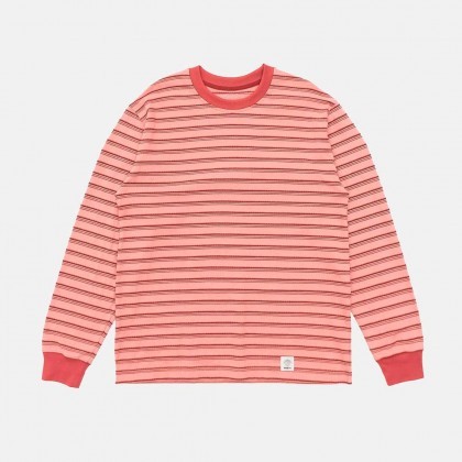 Лонгслив МЕЧ BASIC STRIPES Rose/Wine 