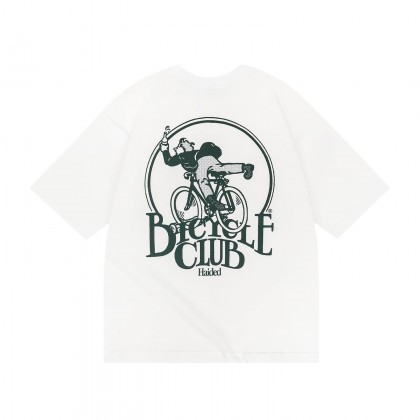 Футболка HAIDED BICYCLE CLUB RLXD HW TEE white