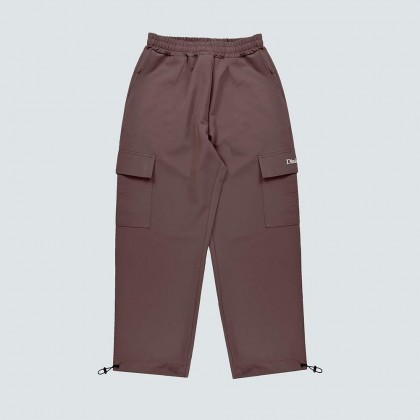 Брюки DISSIDENT Cargo Logo Trousers коричневые