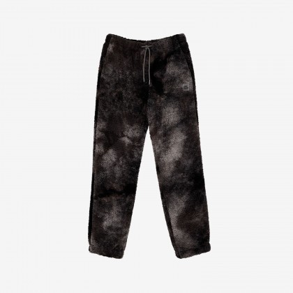 Штаны Magamaev Turbofleece tie dye чёрно-коричневые