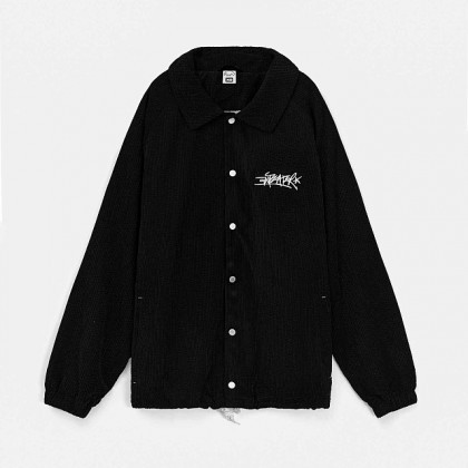 Куртка Anteater Coach Jacket вельветовая чёрная