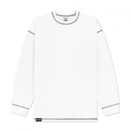 Лонгслив HAIDED RLXD white.contrast.black 