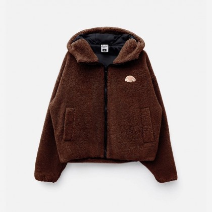 Куртка Anteater Comfy Sherpa коричневая